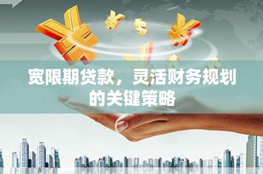 铁山宽限期贷款，灵活财务规划的关键策略