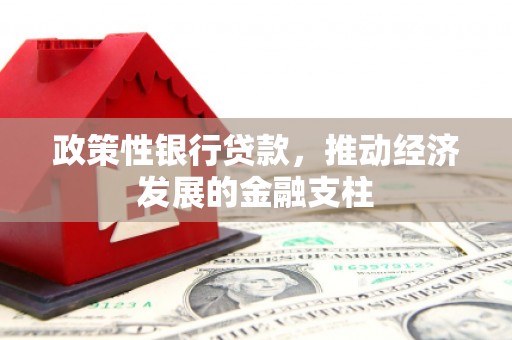铁山政策性银行贷款，推动经济发展的金融支柱