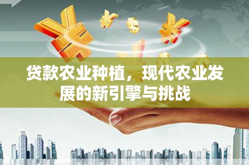 铁山贷款农业种植，现代农业发展的新引擎与挑战