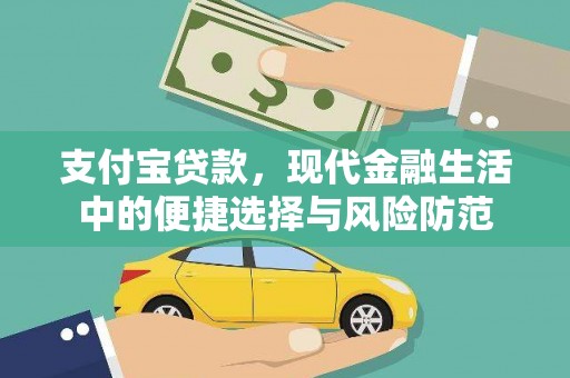 铁山支付宝贷款，现代金融生活中的便捷选择与风险防范