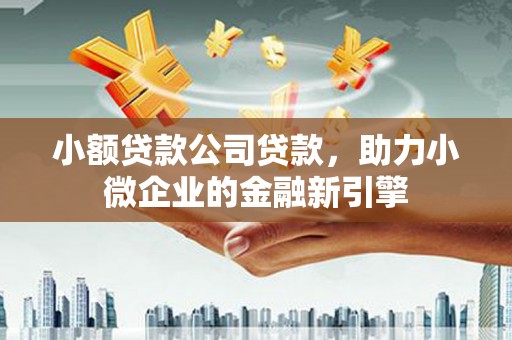 铁山小额贷款公司贷款，助力小微企业的金融新引擎
