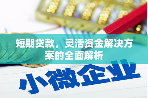 铁山短期贷款，灵活资金解决方案的全面解析