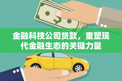铁山金融科技公司贷款，重塑现代金融生态的关键力量