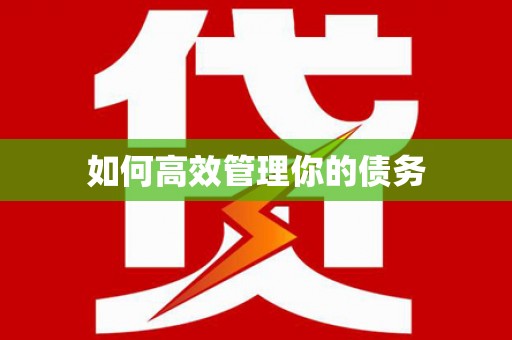 铁山如何高效管理你的债务