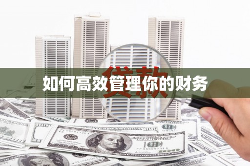 铁山如何高效管理你的财务