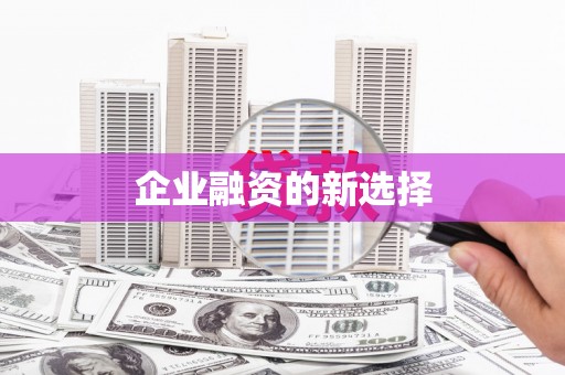 铁山企业融资的新选择