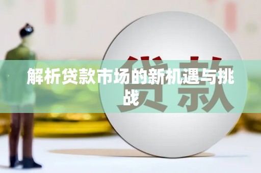铁山解析贷款市场的新机遇与挑战